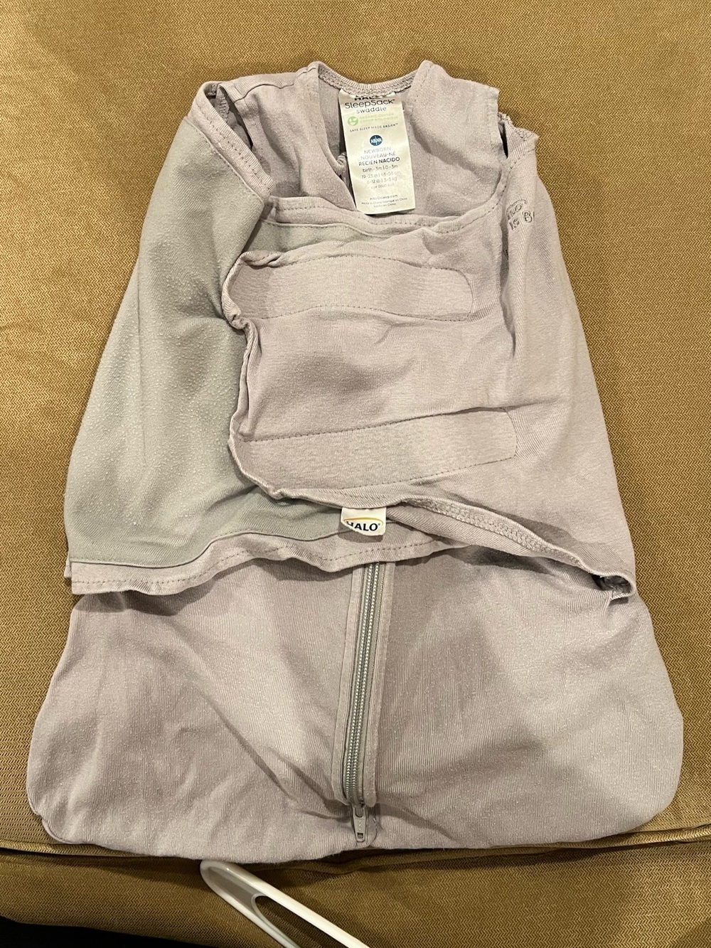 Halo Baby Sleep Sack Swaddle in Grey